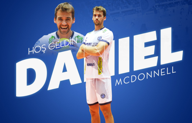 Daniel McDonnel, Arkas Spor'da