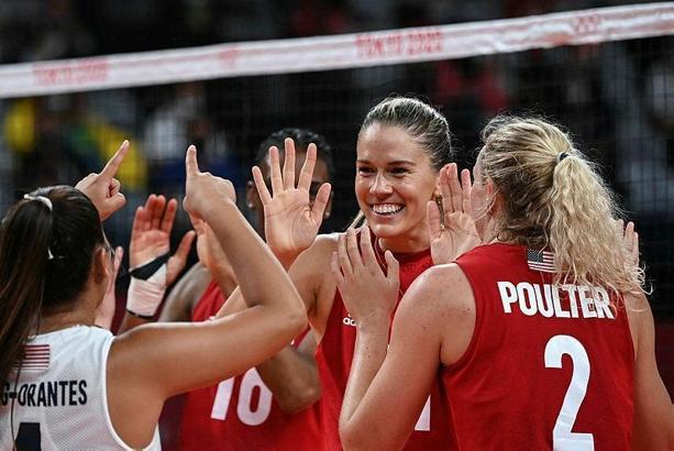 Kadın voleybolda altın madalya ABD'nin