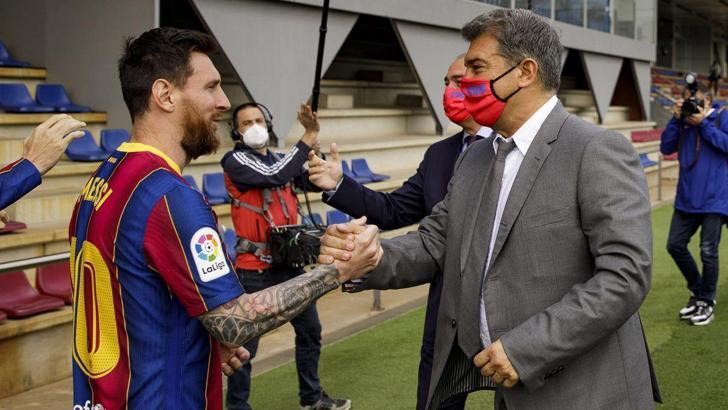 Lionel Messi, Joan Laporta'yı eleştirebilir! Barcelona'da gerilim...