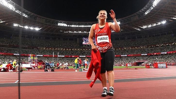 Cirit atmada mücadele eden milli sporcu Eda Tuğsuz, oyunları 4. bitirdi