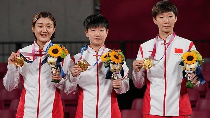 Tokyo 2020'de Çin, zirvedeki yerini bırakmadı!