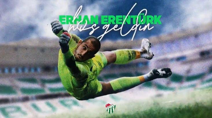 Bursaspor, Erhan Erentürk transferini resmen açıkladı