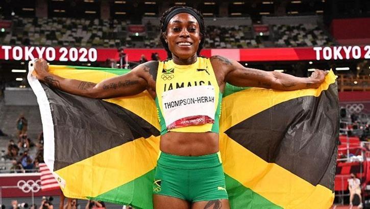 Kadınlar 200 metre finalini Jamaikalı Thompson-Herah kazandı