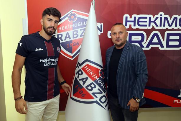 Trabzonspor'un genç yıldızı Tunahan Ergül Hekimoğlu Trabzon'da
