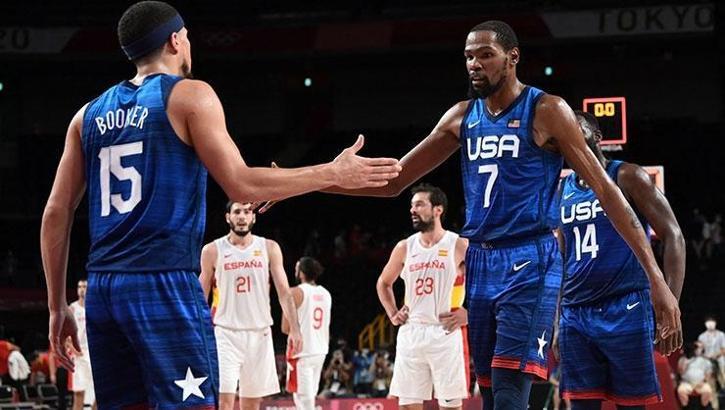 ABD, İspanya'yı 95-81 yenerek yarı finale yükseldi
