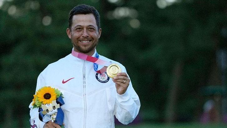 Golfte erkekler mücadelesinde ABD'li Xander Schauffele altın madalya aldı
