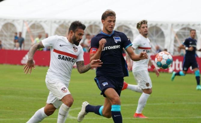 Gaziantep FK - Hertha Berlin maçı hava koşulları nedeniyle iptal edildi