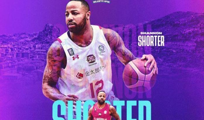Afyon Belediyespor, Shannon Shorter'ı kadrosuna kattı