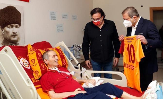 Başkan Burak Elmas'tan, İlyas Tüfekçi'ye ziyaret
