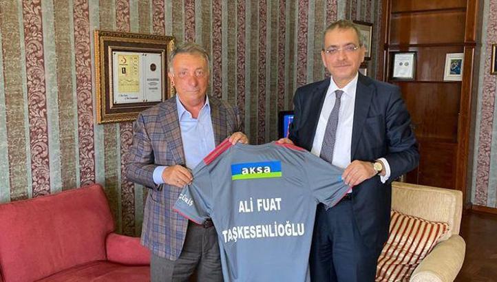 Ahmet Nur Çebi, SPK Başkanı Ali Fuat Taşkesenlioğlu'nu ziyaret etti