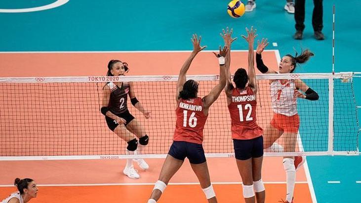 Tokyo 2020 kadınlar voleybolda 3. maçlar tamamlandı