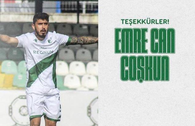 Bodrumspor'da Emre Can Coşkun'la yollar ayrıldı
