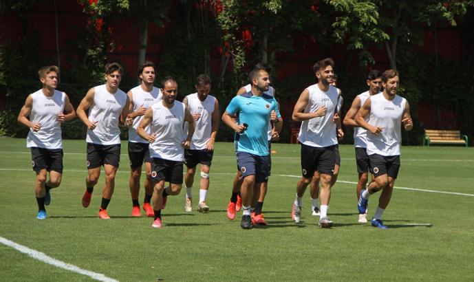 Gençlerbirliği, günü çift antrenmanla tamamladı