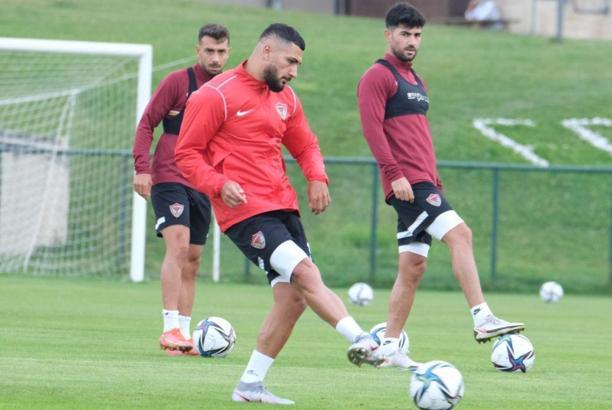 Hatayspor, çift antrenmanla hazırlıklarını sürdürdü
