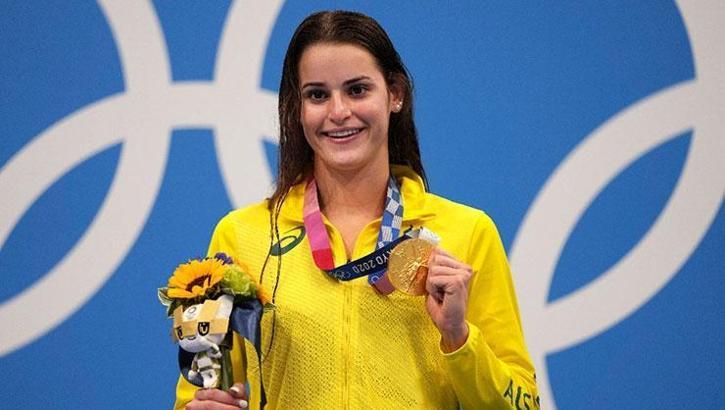 Tokyo Olimpiyatları'nda rekor! Yüzmede Kaylee McKeown şampiyon