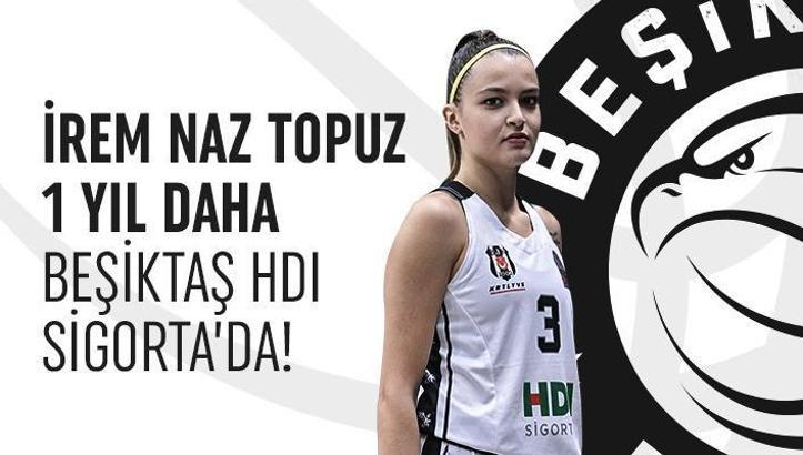 Beşiktaş, İrem Naz Topuz'un sözleşmesini 1 yıl uzattı
