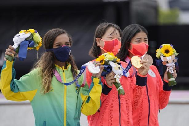 Kaykayda altın madalyayı Japon sporcular kazandı