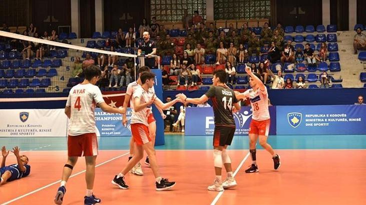U18 Erkek Milli Takımımız, Balkan Şampiyonası'nda 3'te 3 yaptı