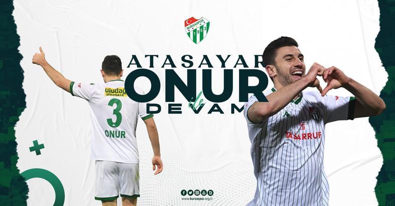 Bursaspor, Onur Atasayar ile 2 yıllığına anlaştı