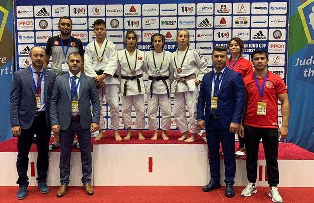 Milliler, Ümitler Avrupa Judo Kupası'nı 4 madalyayla tamamladı