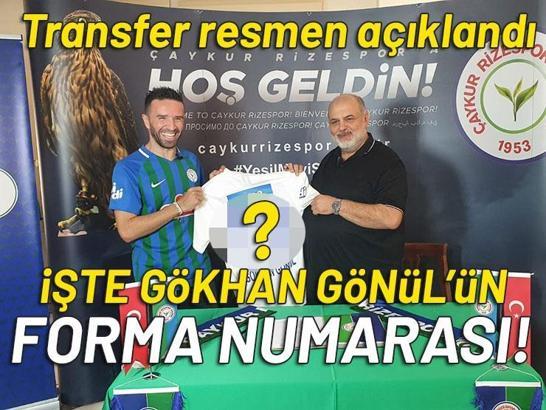 Son dakika! Çaykur Rizespor, Gökhan Gönül'ü transfer ettiğini resmen açıkladı