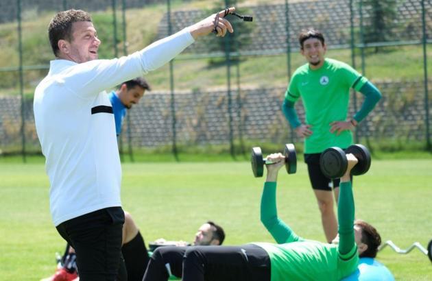 Giresunspor, yeni sezon hazırlıklarını sürdürdü