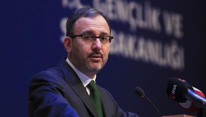 Bakan Kasapoğlu'ndan Galatasaray'a destek mesajı