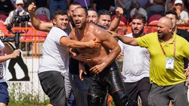 SON DAKİKA | Kırkpınar'da başpehlivanlık Ali Gürbüz'ün!