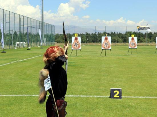 Erzurum'da Açık Hava Türkiye Şampiyonası sıralama atışları yapıldı
