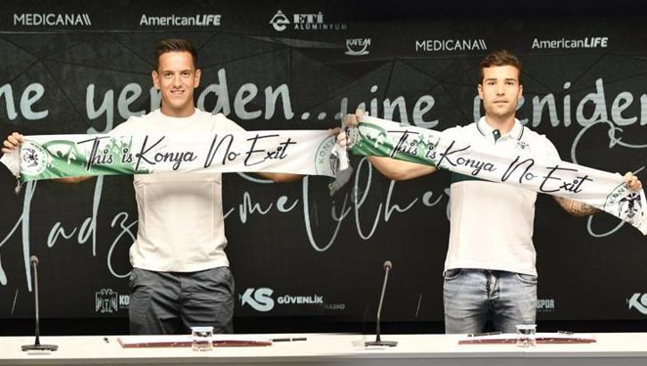 Konyaspor, Hadziahmetovic ve Guilherme'nin sözleşmesini uzattı