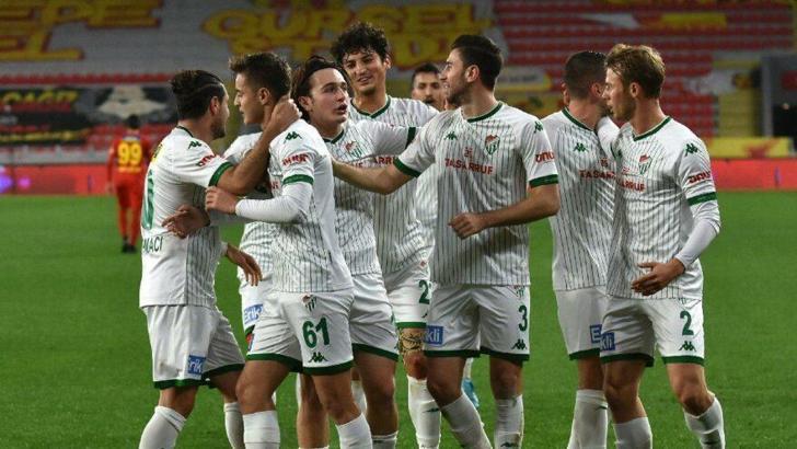 Bursaspor'un genç isimleri deneyim kazandı