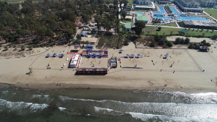 CEV U20 Plaj Voleybolu Avrupa Şampiyonası İzmir'de başladı