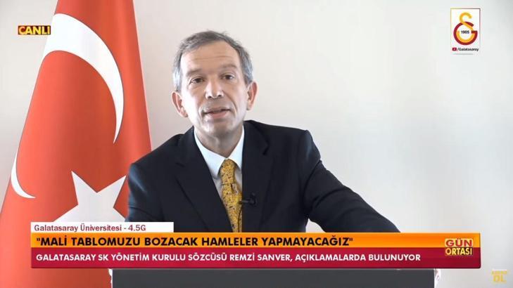 Galatasaray'da son dakika! Remzi Sanver açıklamalarda bulunuyor...