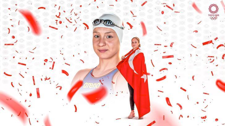 Milli yüzücü Merve Tuncel'den Avrupa rekoru