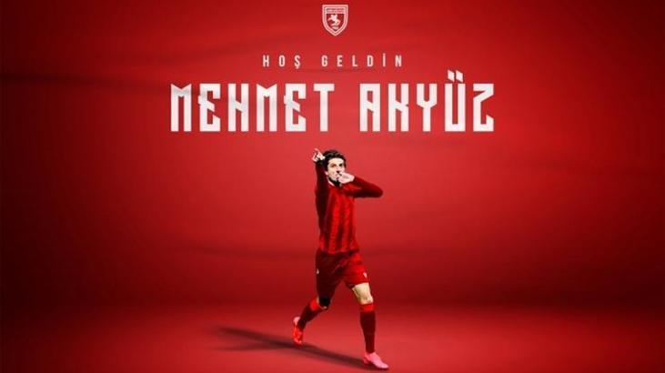 Samsunspor Mehmet Akyüz'ü transfer etti