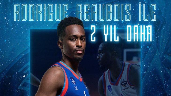 Anadolu Efes, Rodrigue Beaubois'nın sözleşmesini uzattı