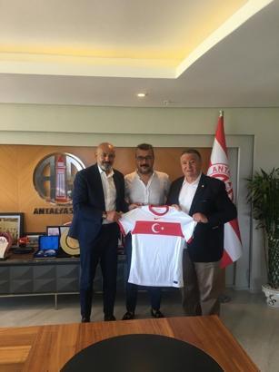 Ömer Gürsoy'dan Antalyaspor Başkanı Aziz Çetin'e ziyaret