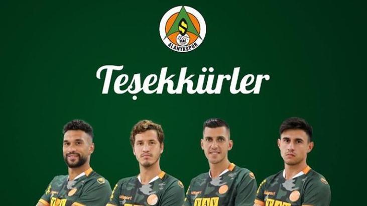Alanyaspor'da yaprak dökümü! 8 oyuncu ayrıldı