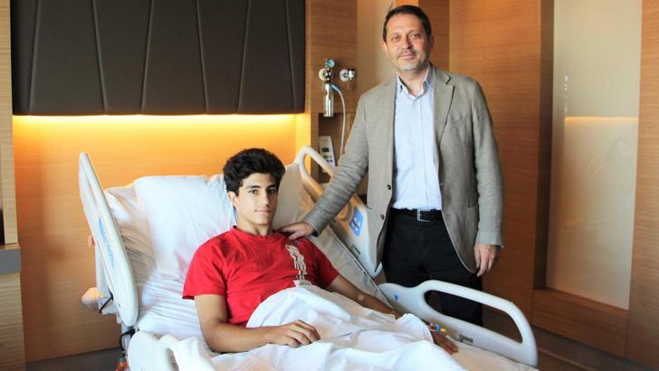 Fenerbahçe'nin genç futbolcusu Erkan Arda Çağdaş, ameliyat edildi