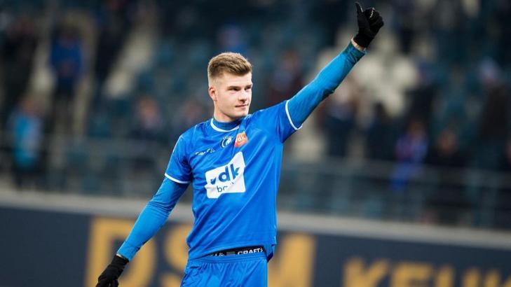 Belçika kulüplerinden Alexander Sörloth atağı