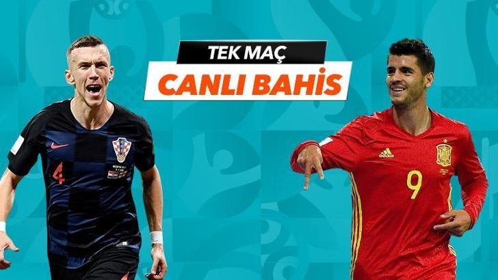 Hırvatistan - İspanya maçı iddaa oranları! Heyecan misli.com'da