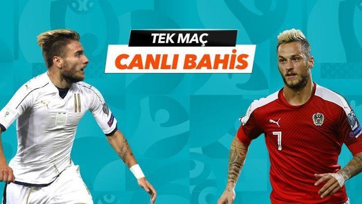 İtalya-Avusturya maçı iddaa oranları! Heyecan Misli.com'da