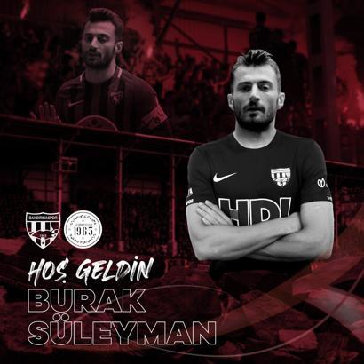 Bandırmaspor, Burak Süleyman'ı transfer etti