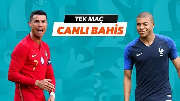 Portekiz-Fransa maçı iddaa oranları! Heyecan Misli.com'da