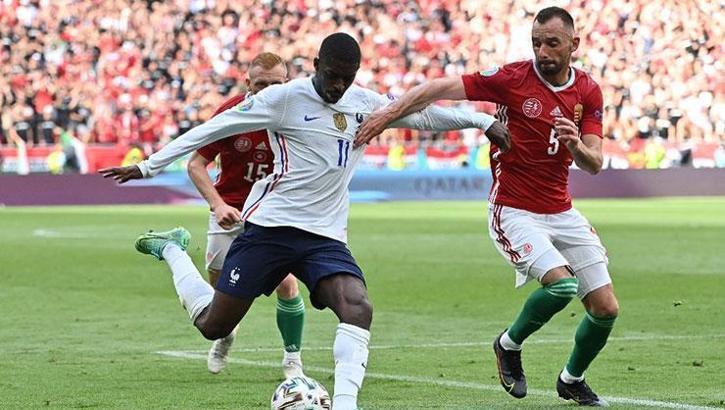 Fransa Milli Takımı'nda sakatlanan Dembele, EURO 2020'nin geri kalanında forma giyemeyecek