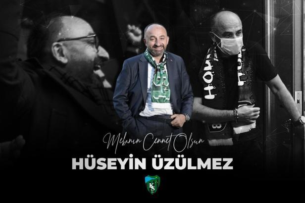 Kocaelispor'un eski başkanı Hüseyin Üzülmez 56 yaşında vefat etti