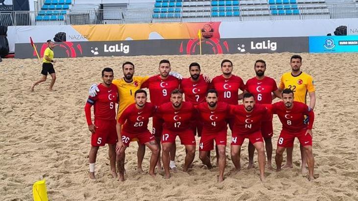 Plaj Futbolu Milli Takımı, İspanya'ya 5-3 yenildi