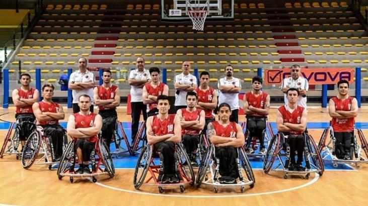 Türkiye tekerlekli basketbolda İspanya'ya yenildi