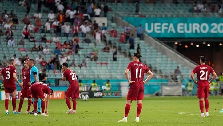 Türkiye A Milli Futbol Takımımız'ın EURO 2020'deki işi mucizeye kaldı