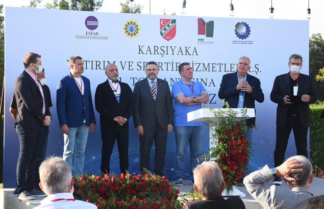 Karşıyaka'da şirketin temelleri atıldı